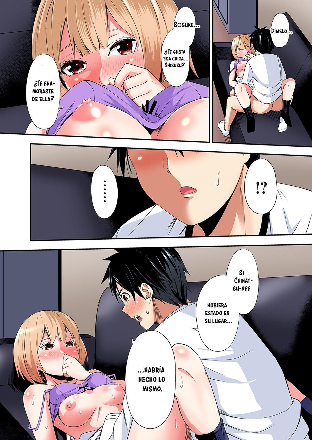 Técnicas sexuales con una mamá gyaru Capítulo 100 - Página 9