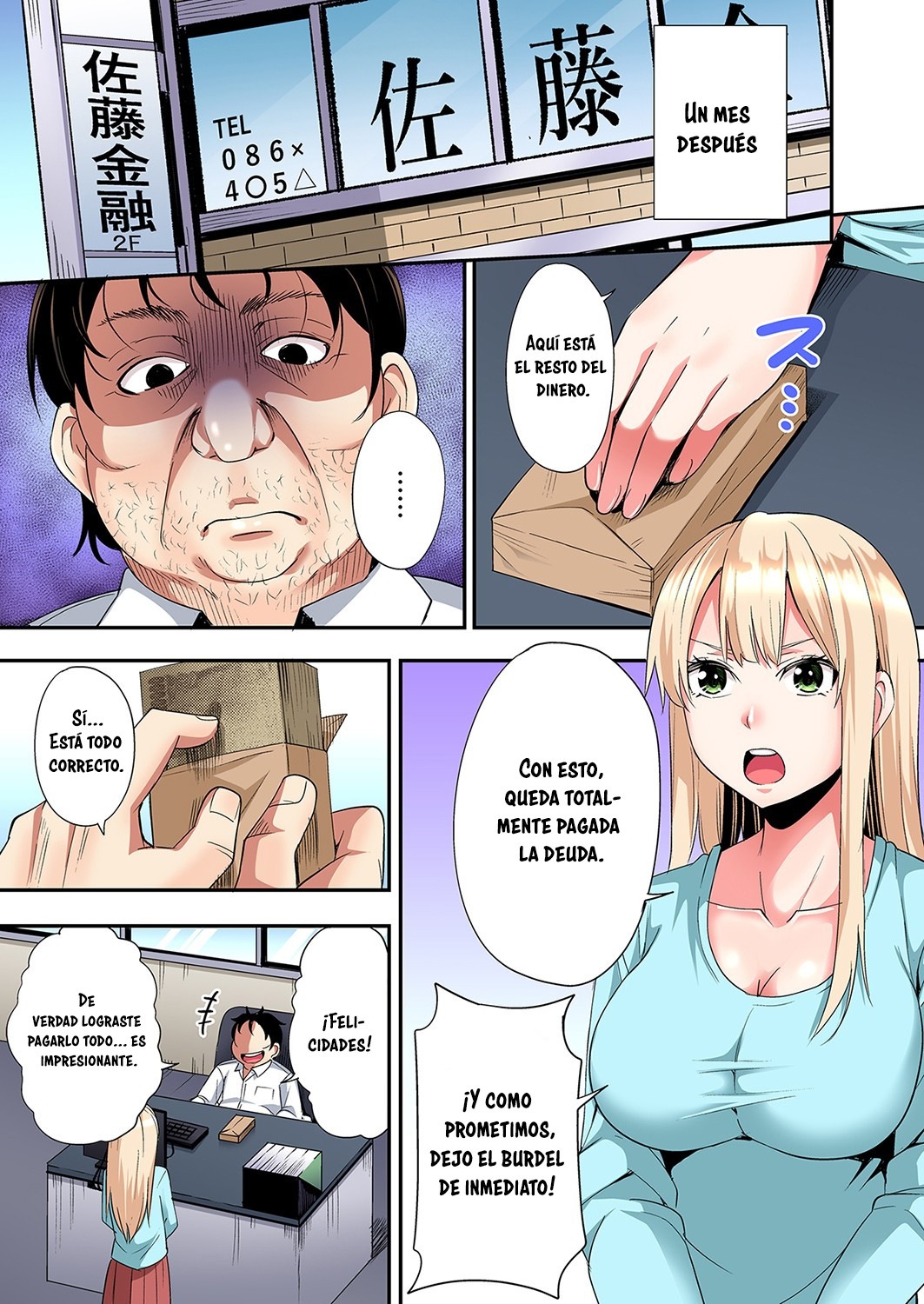 Técnicas sexuales con una mamá gyaru Capítulo 101 - Página 8