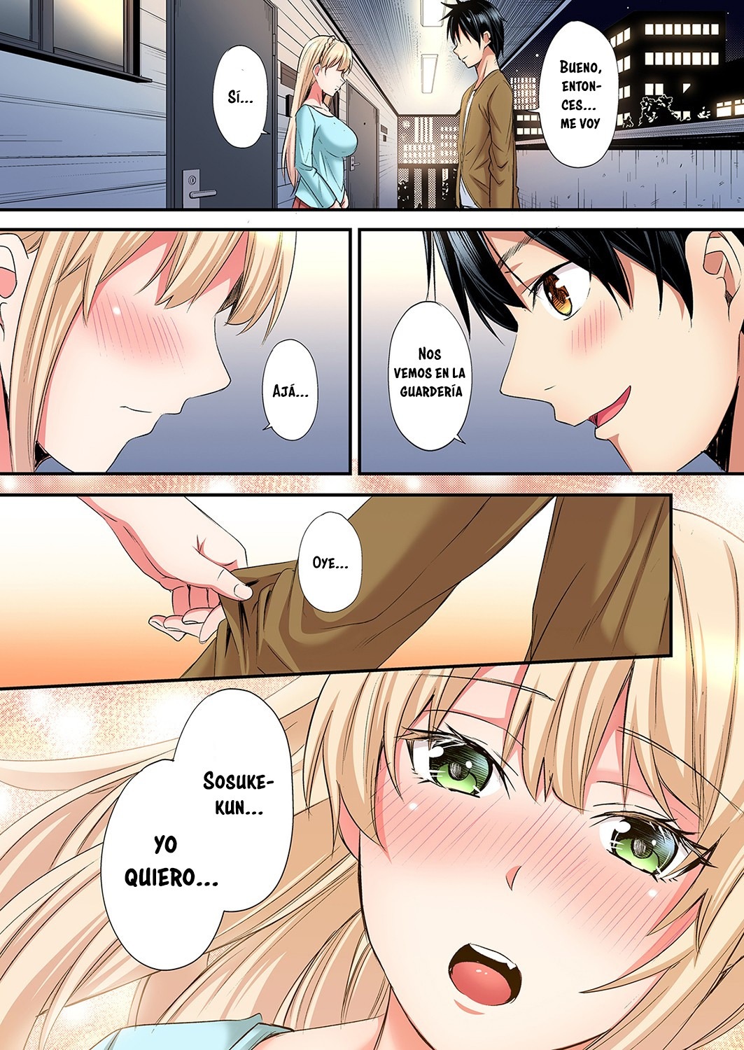 Técnicas sexuales con una mamá gyaru Capítulo 104 - Página 9