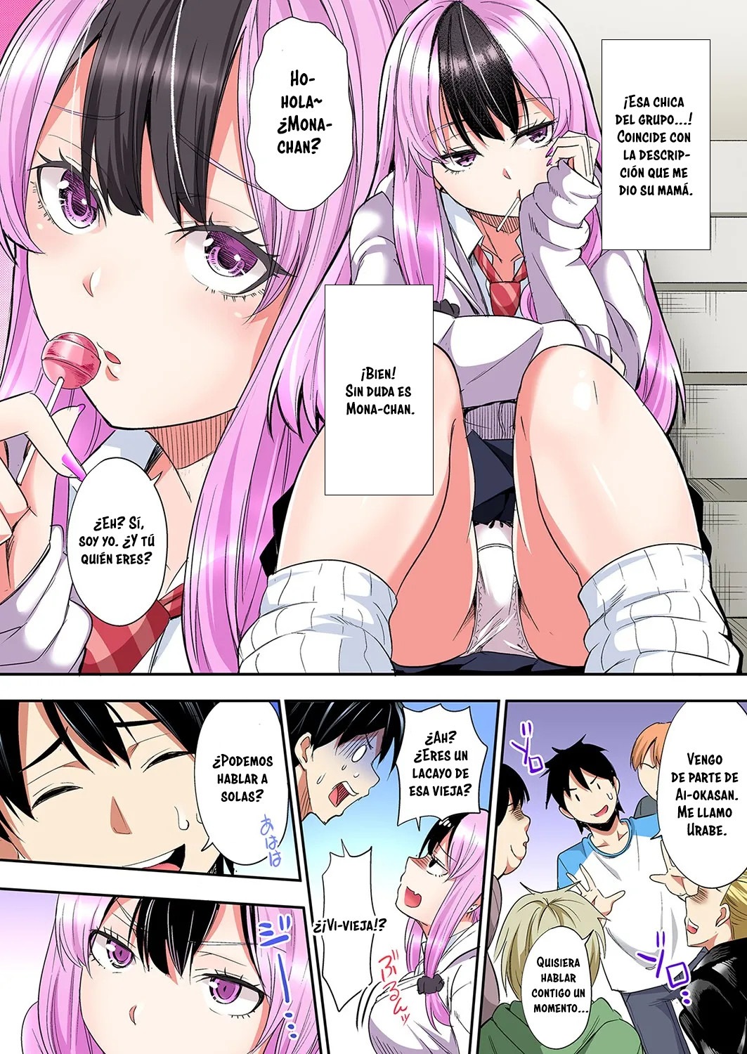 Técnicas sexuales con una mamá gyaru Capítulo 111 - Página 5