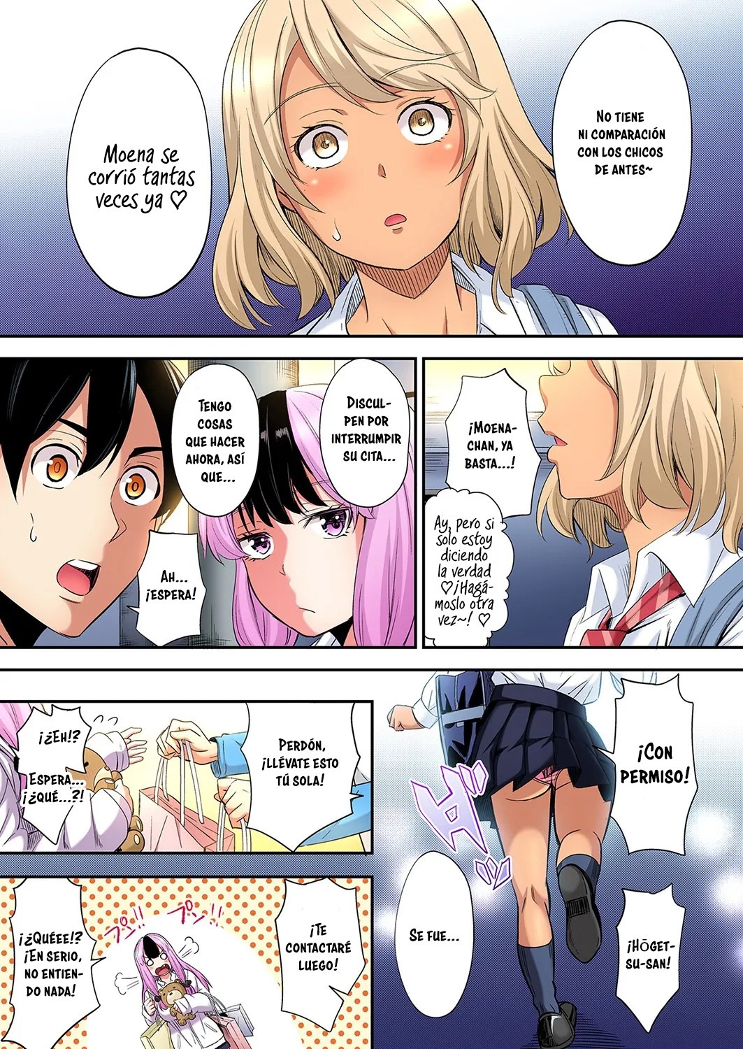 Técnicas sexuales con una mamá gyaru Capítulo 114 - Página 4