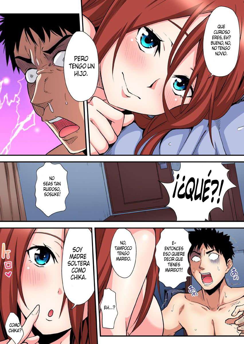 Técnicas sexuales con una mamá gyaru Capítulo 33 - Página 7