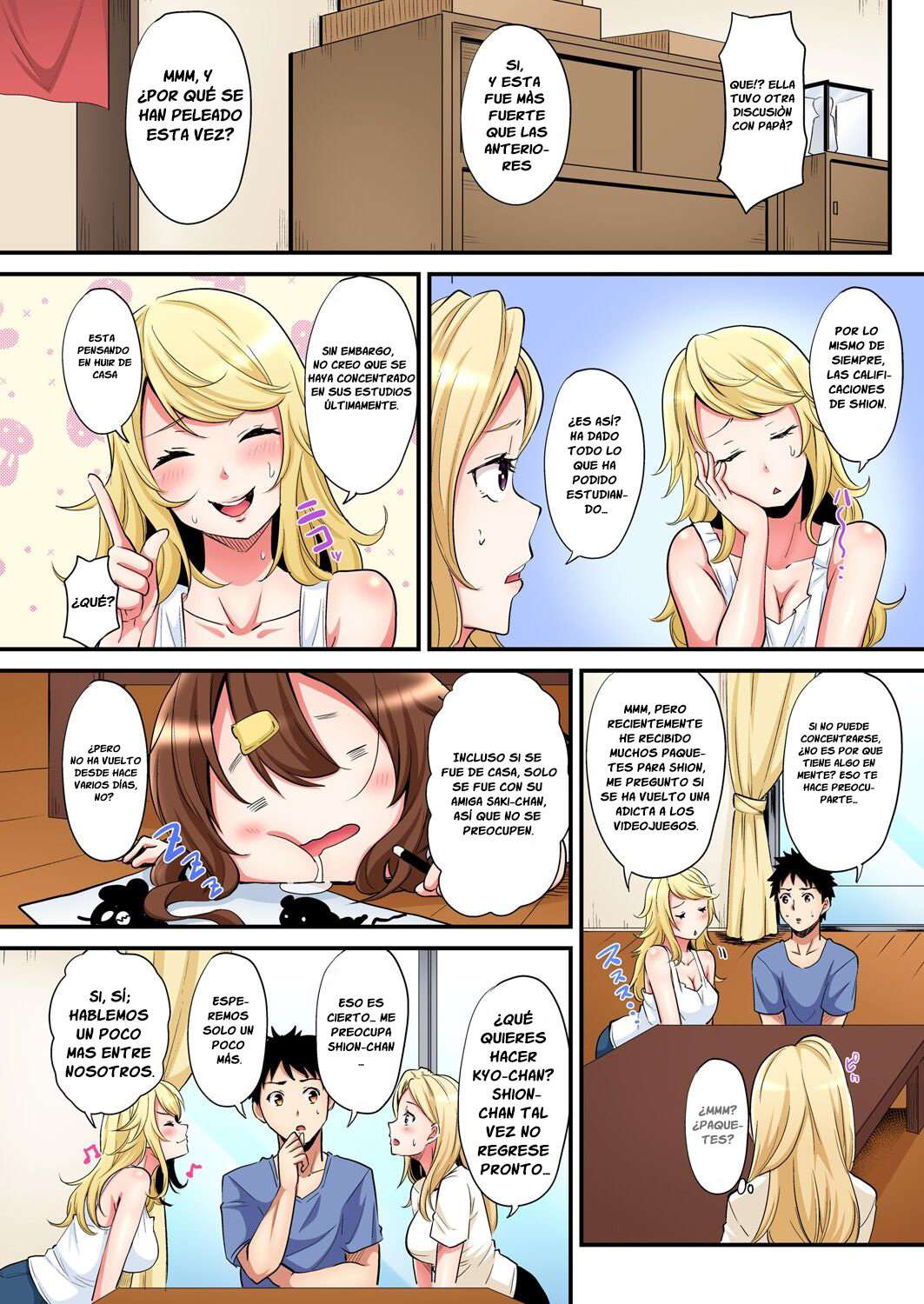Técnicas sexuales con una mamá gyaru Capítulo 54 - Página 5