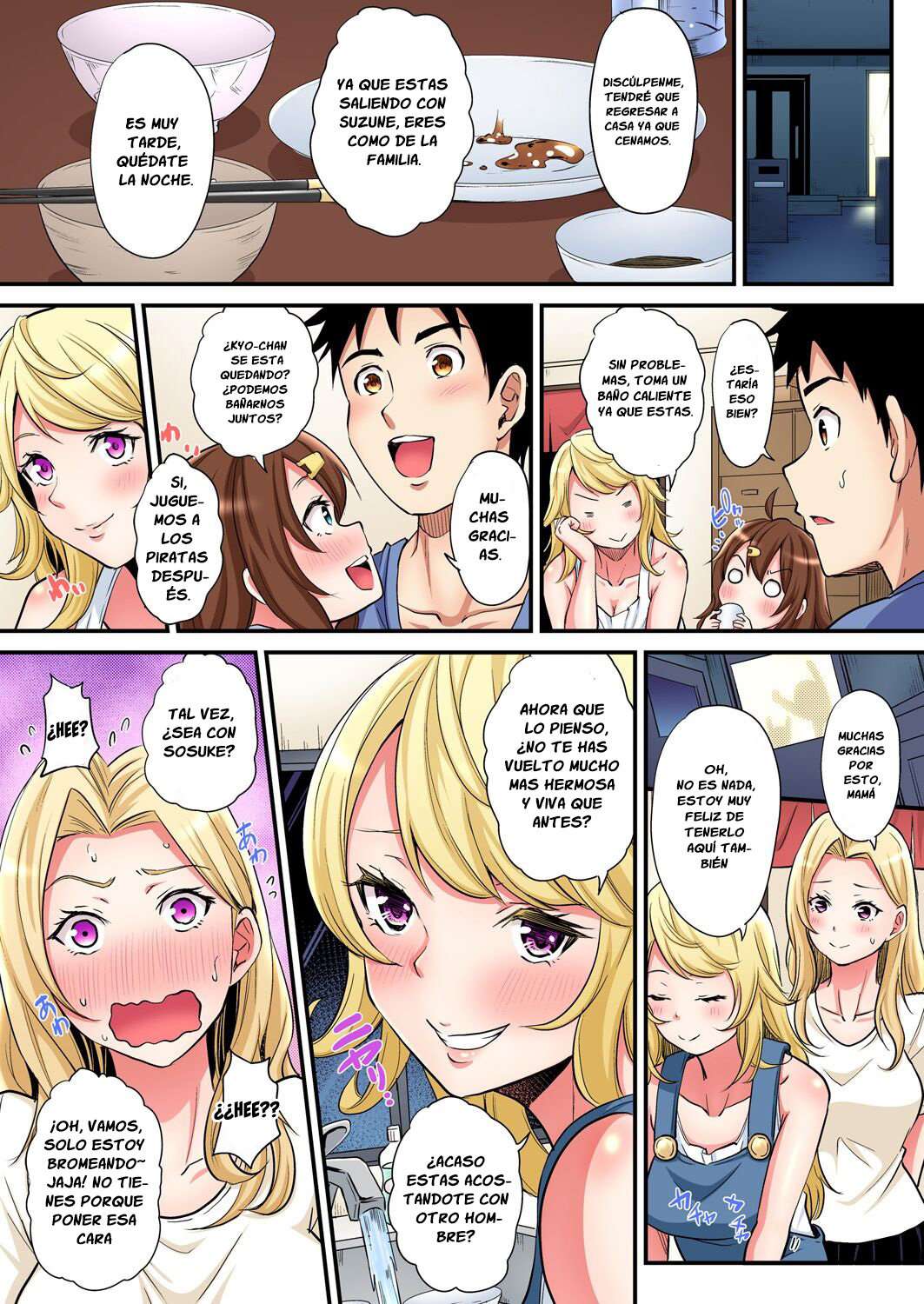 Técnicas sexuales con una mamá gyaru Capítulo 54 - Página 6