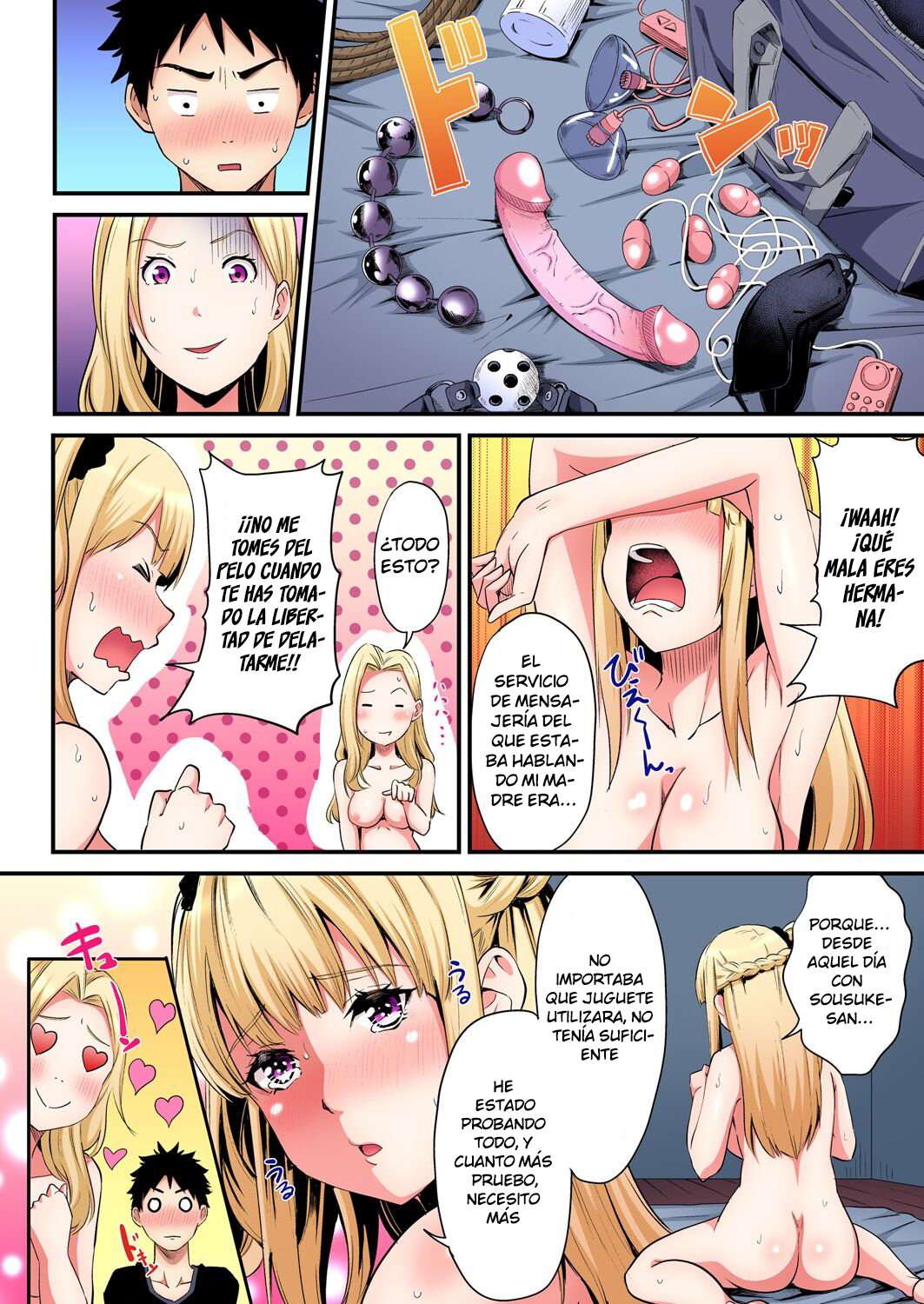 Técnicas sexuales con una mamá gyaru Capítulo 60 - Página 4