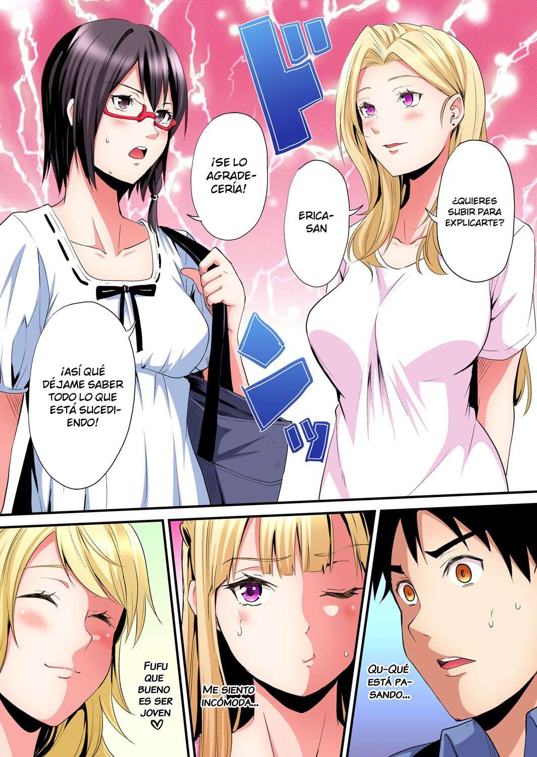 Técnicas sexuales con una mamá gyaru Capítulo 62 - Página 9
