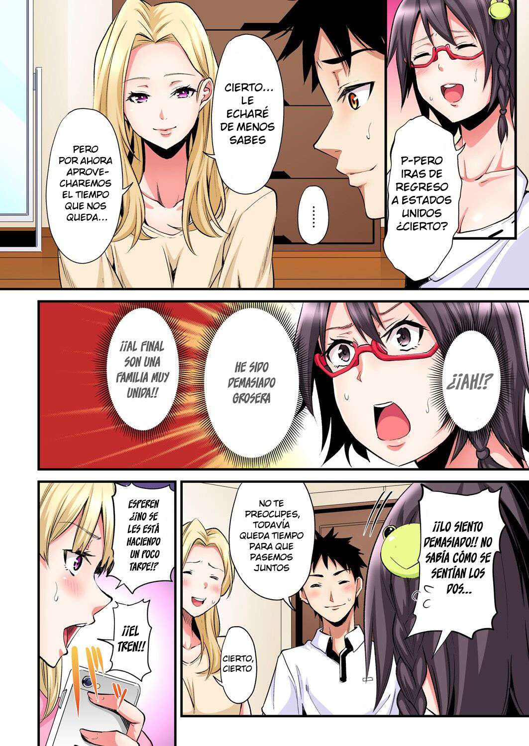 Técnicas sexuales con una mamá gyaru Capítulo 63 - Página 5