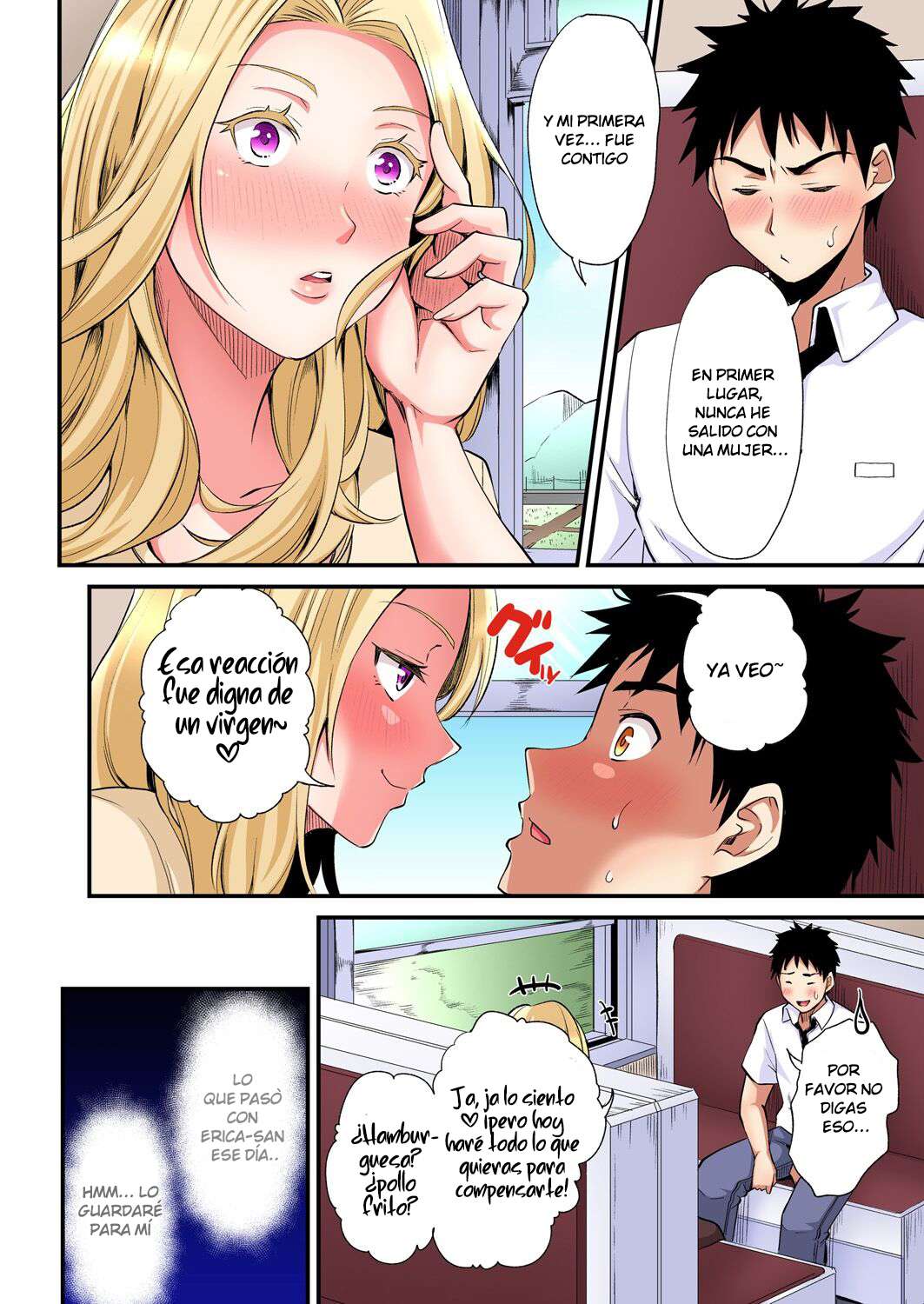 Técnicas sexuales con una mamá gyaru Capítulo 63 - Página 9