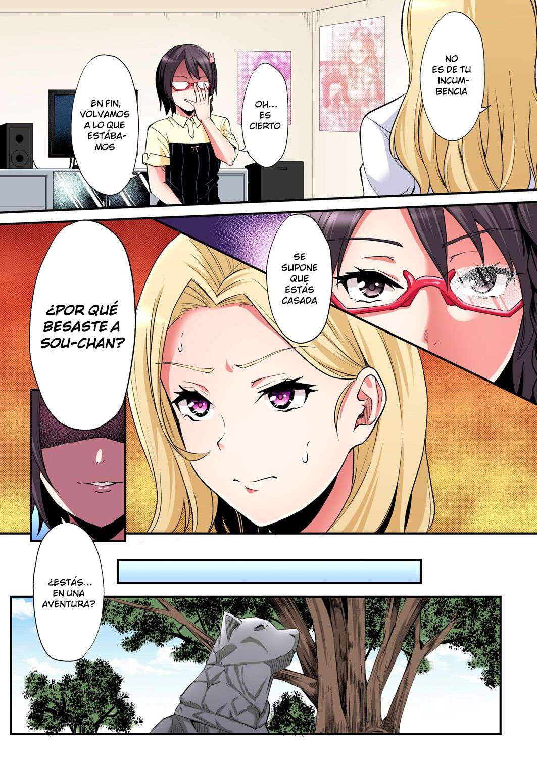 Técnicas sexuales con una mamá gyaru Capítulo 66 - Página 6