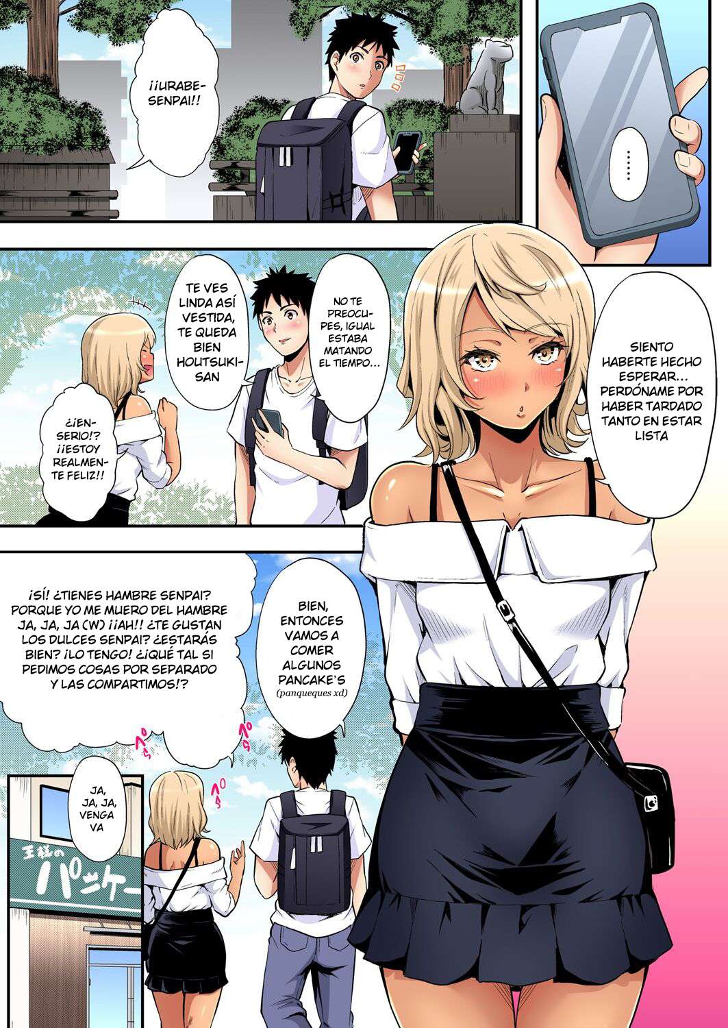 Técnicas sexuales con una mamá gyaru Capítulo 66 - Página 7