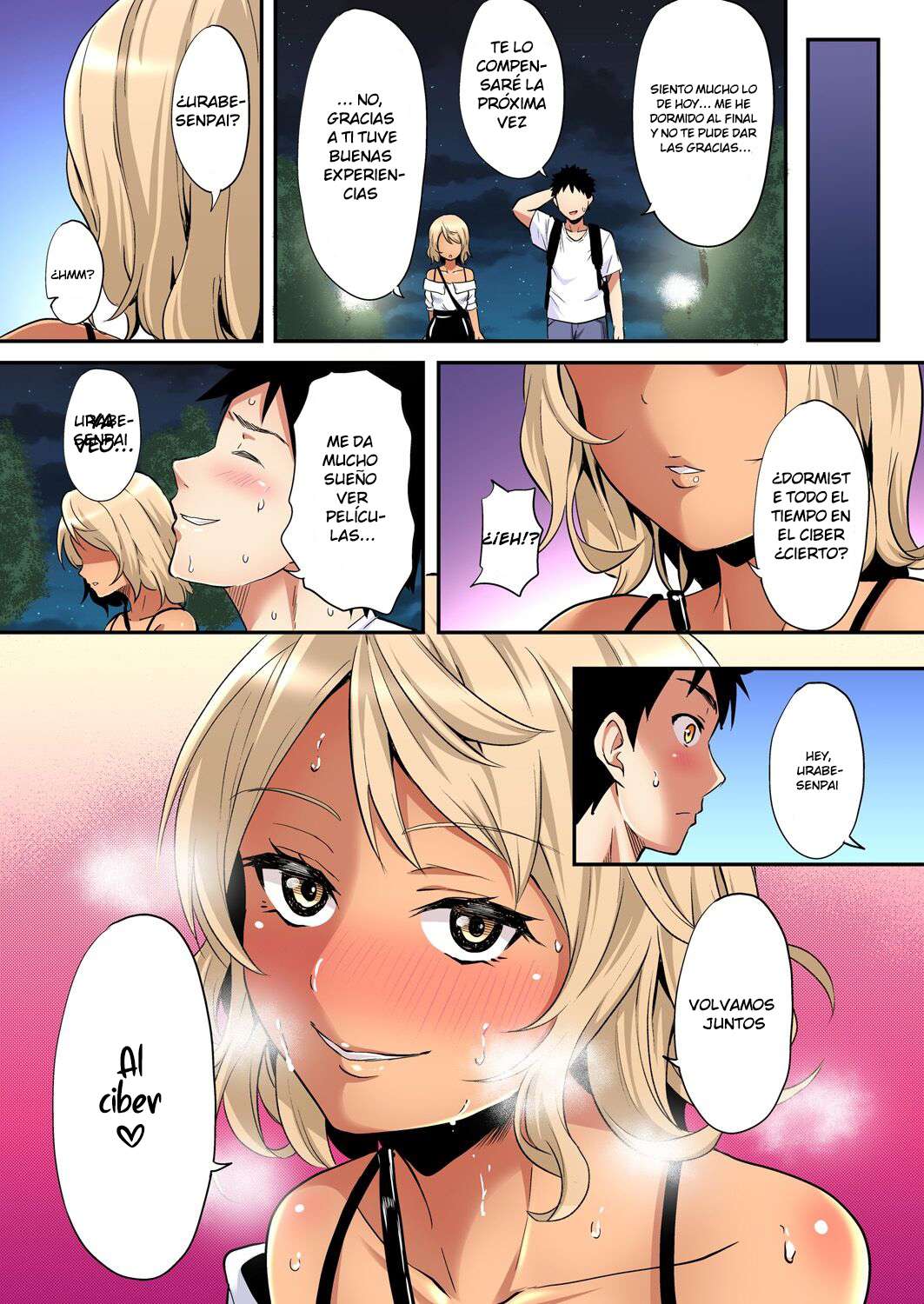 Técnicas sexuales con una mamá gyaru Capítulo 68 - Página 8