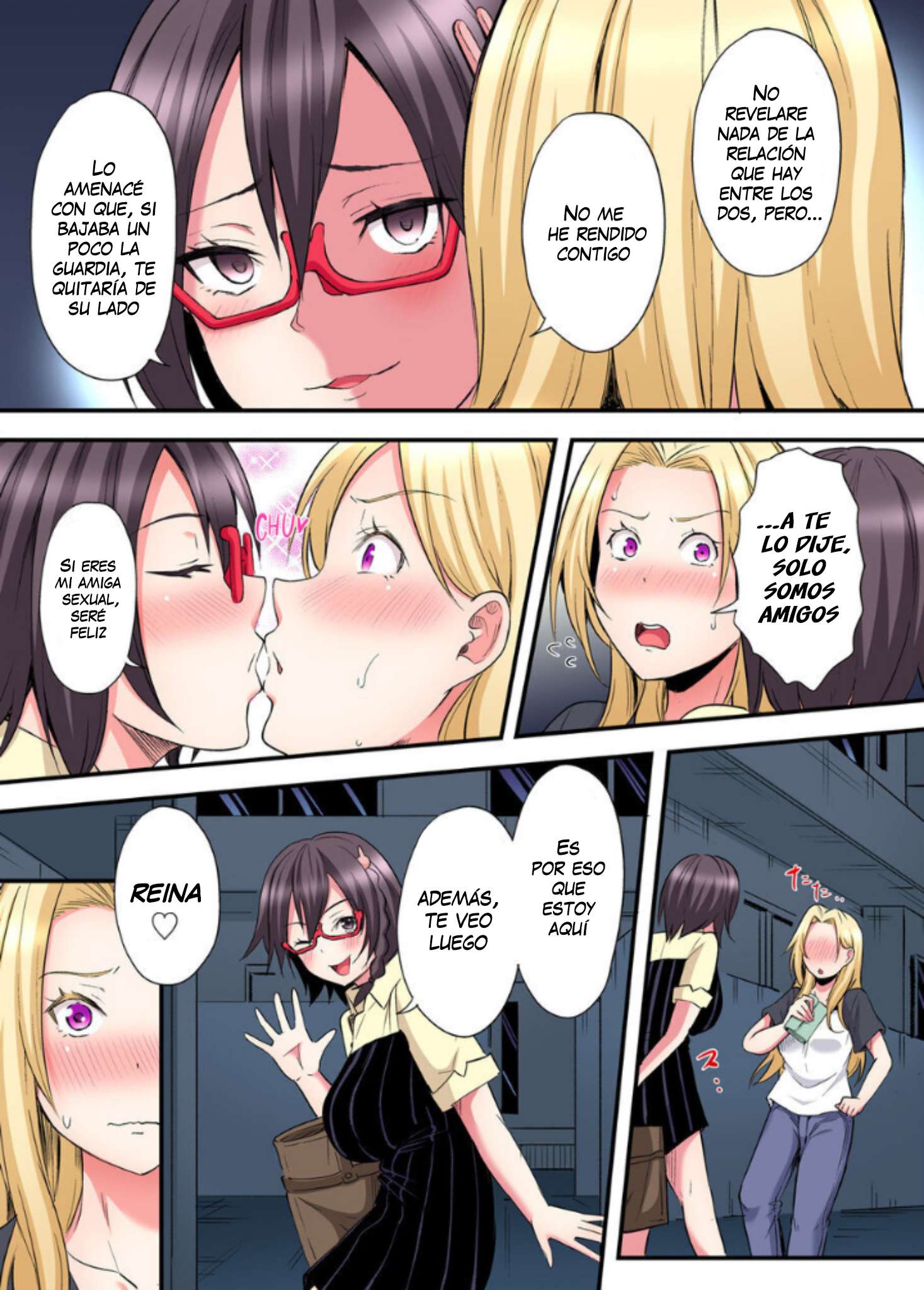 Técnicas sexuales con una mamá gyaru Capítulo 73 - Página 8