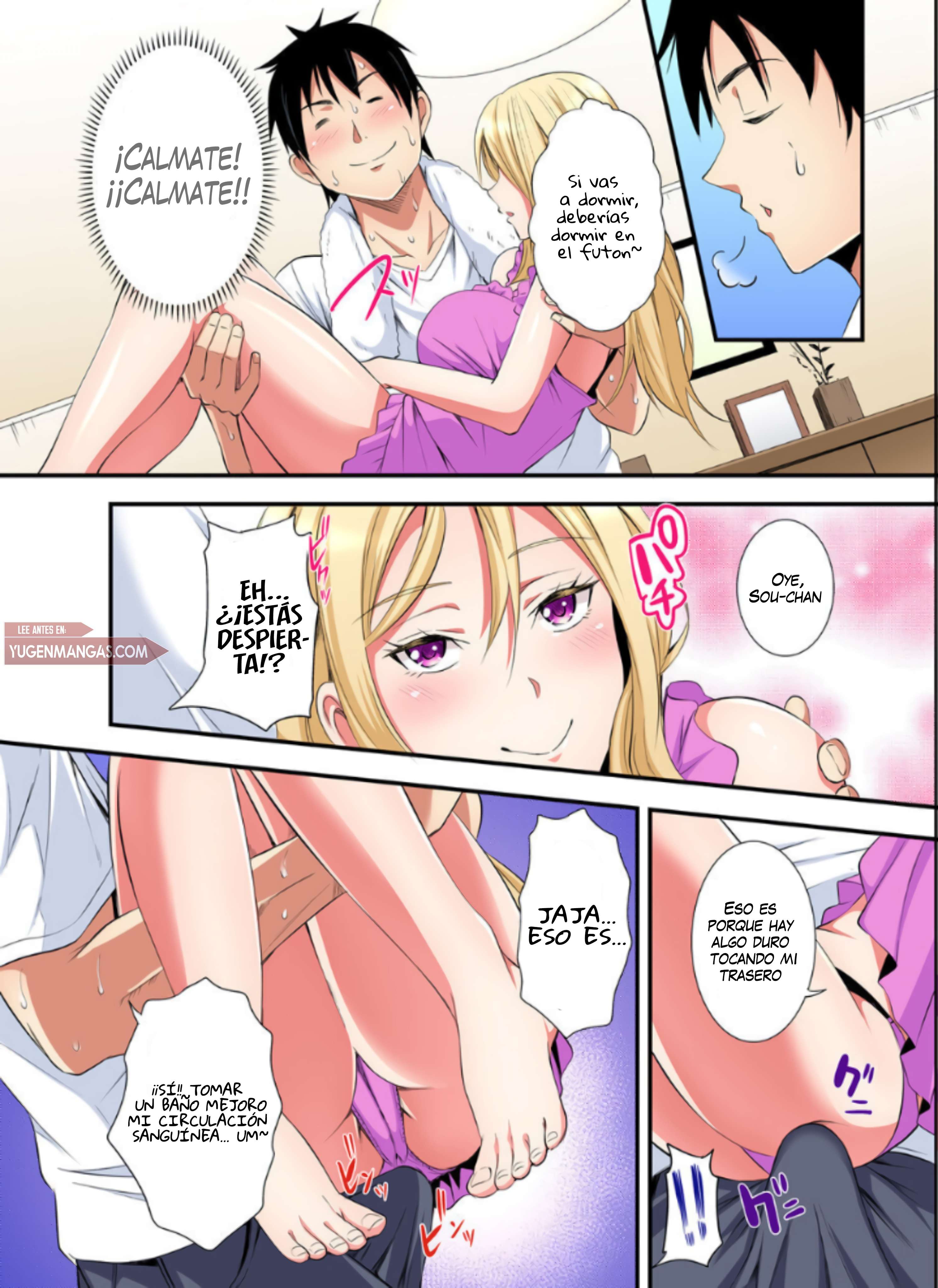 Técnicas sexuales con una mamá gyaru Capítulo 79 - Página 8