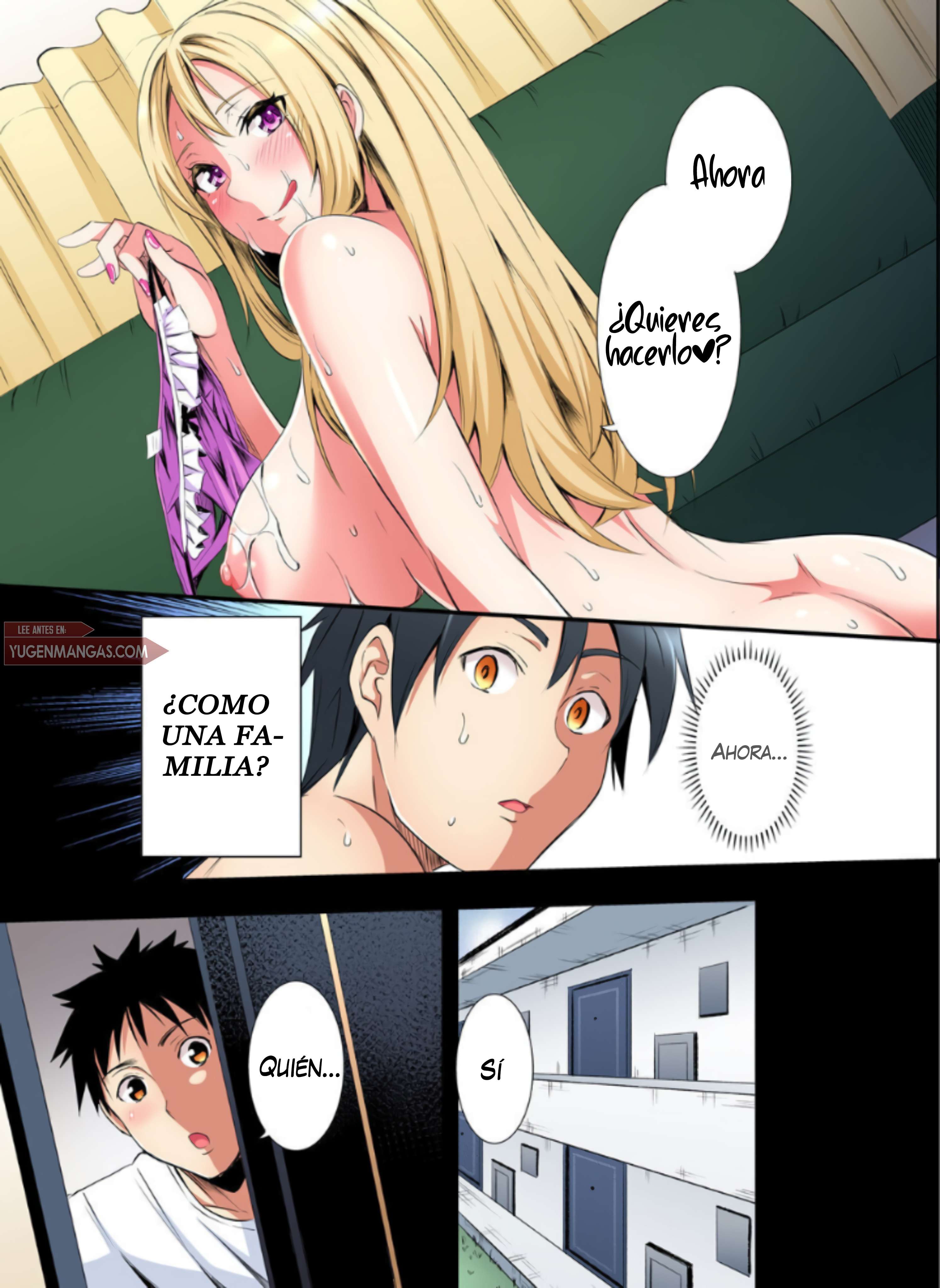 Técnicas sexuales con una mamá gyaru Capítulo 80 - Página 9
