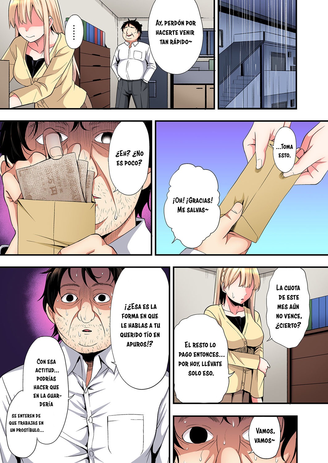Técnicas sexuales con una mamá gyaru Capítulo 96 - Página 4