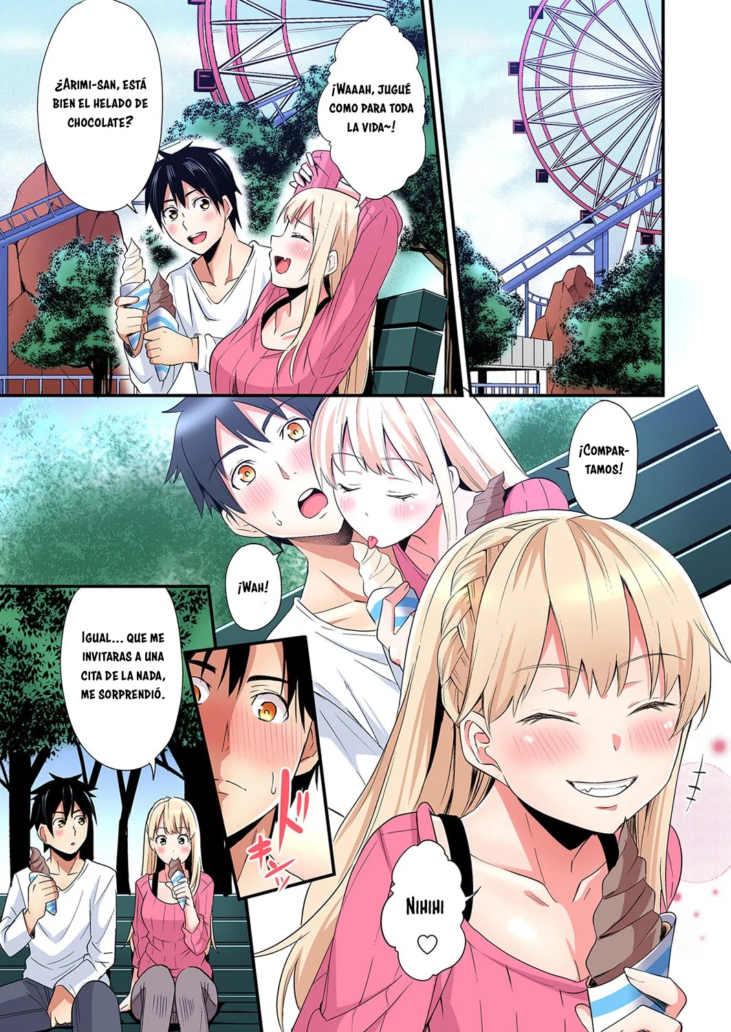 Técnicas sexuales con una mamá gyaru Capítulo 98 - Página 5