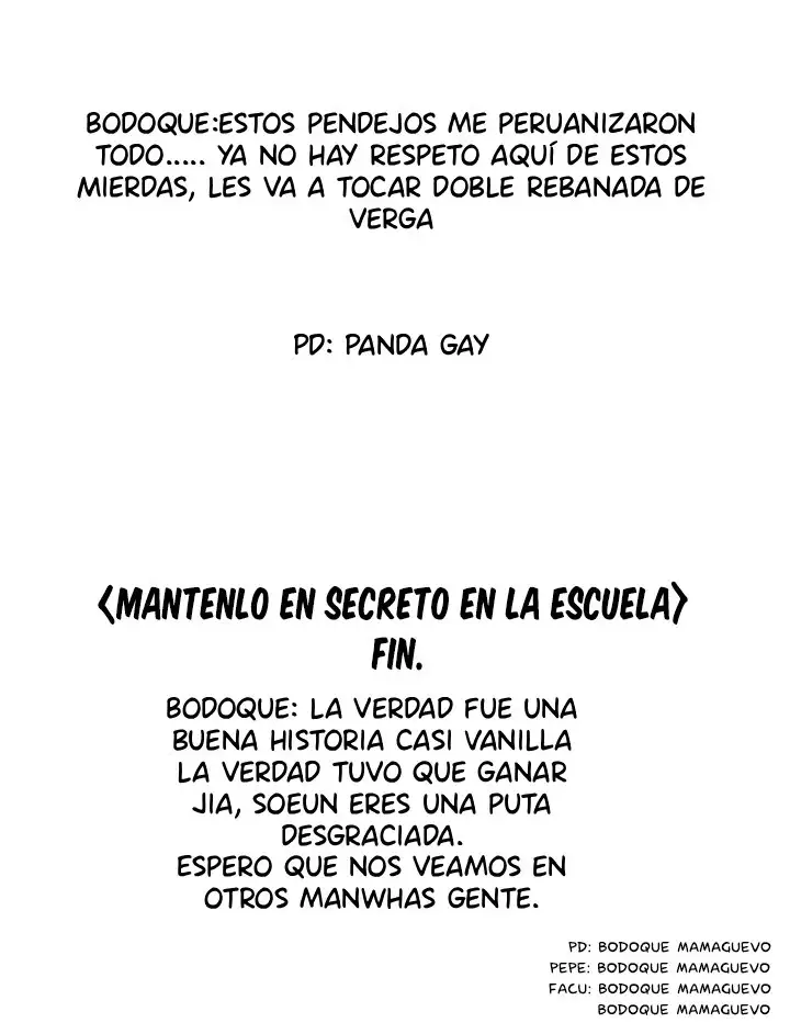 ¡No se lo cuentes a nadie! Capítulo 42.5 - Página 9