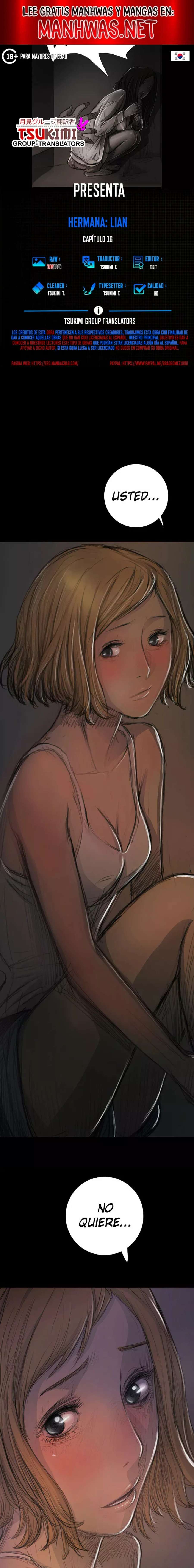 Hermana: Lian Capítulo 16 - Página 1