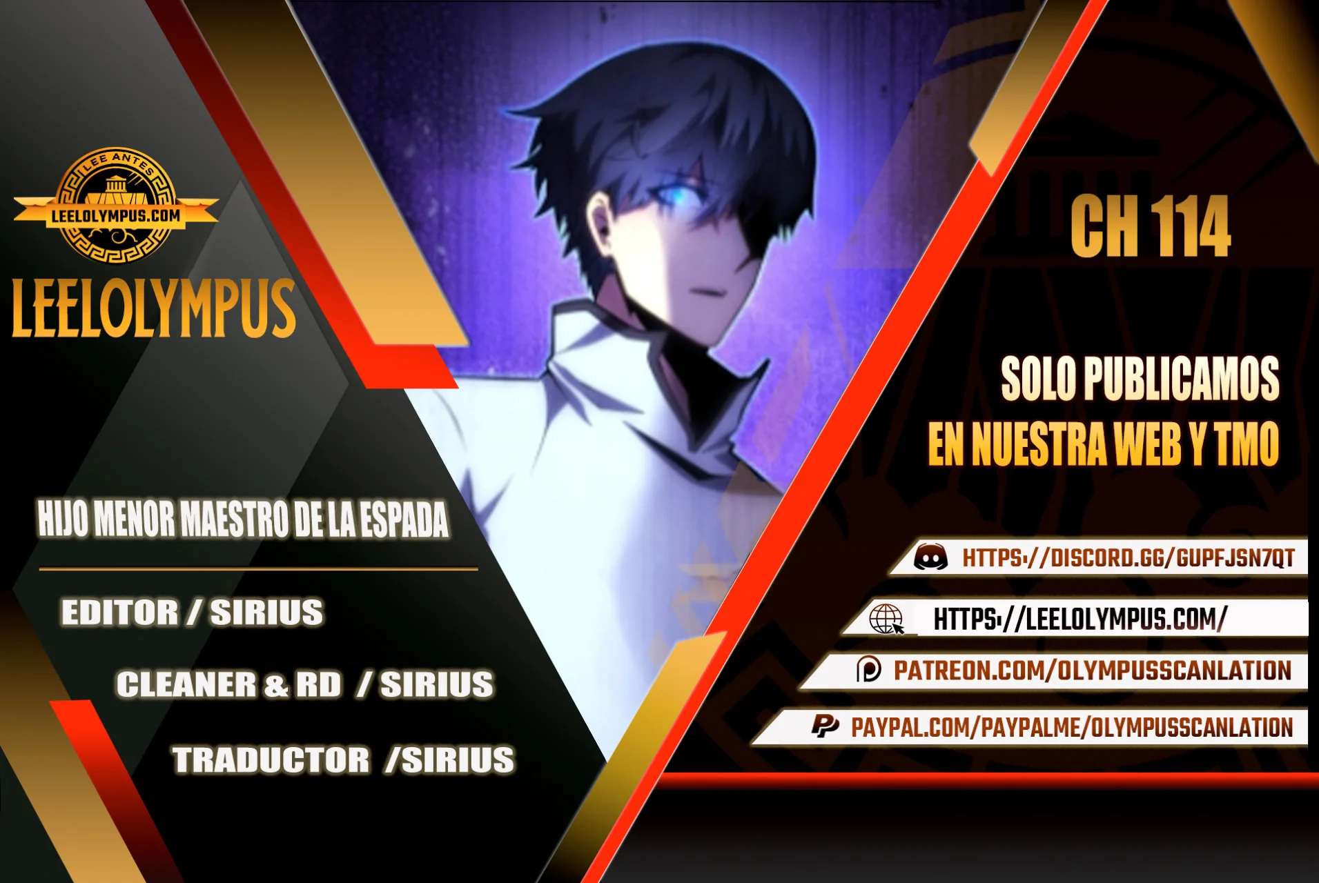 El hijo menor del maestro de la espada Capítulo 114 - Página 1