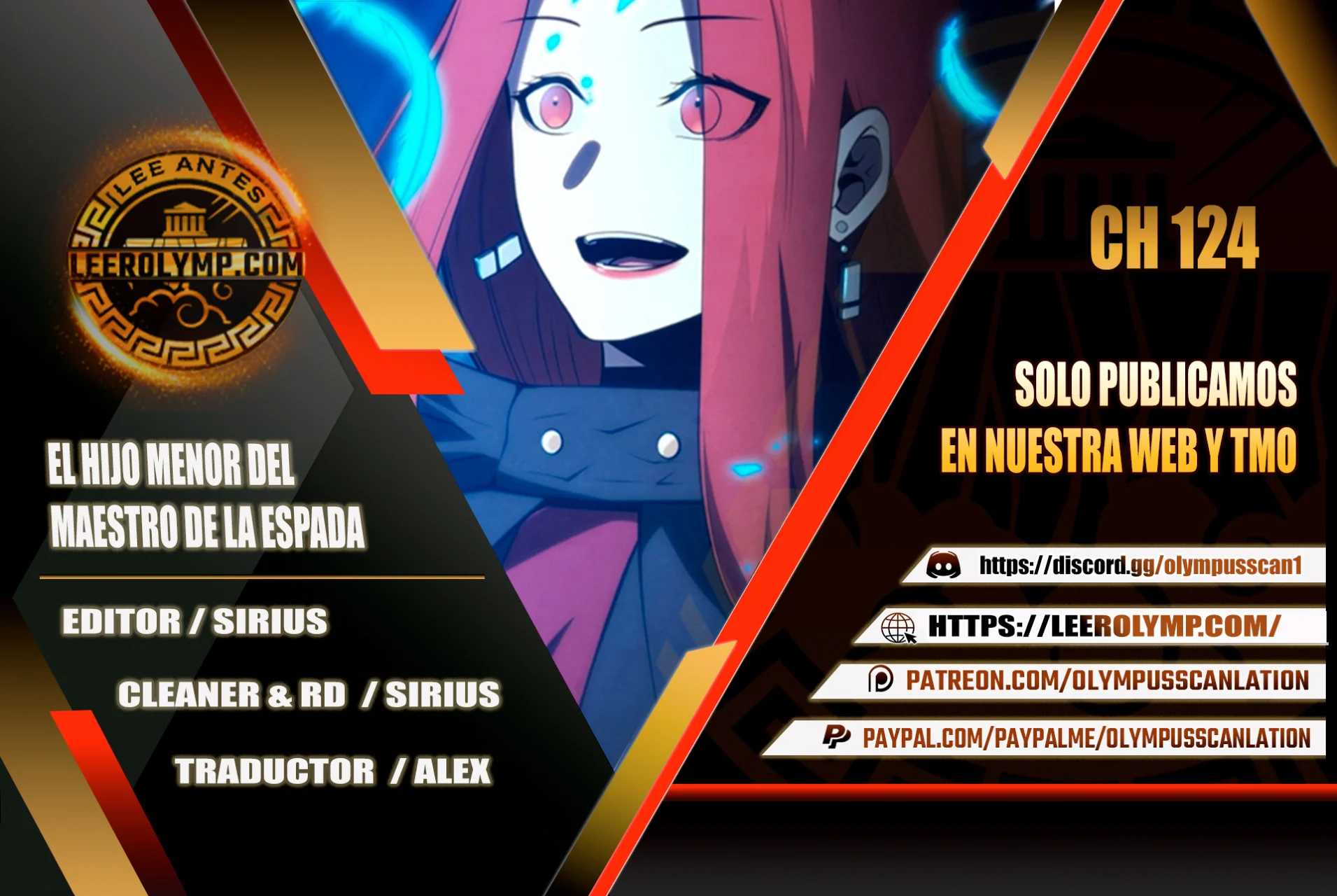 El hijo menor del maestro de la espada Capítulo 124 - Página 1