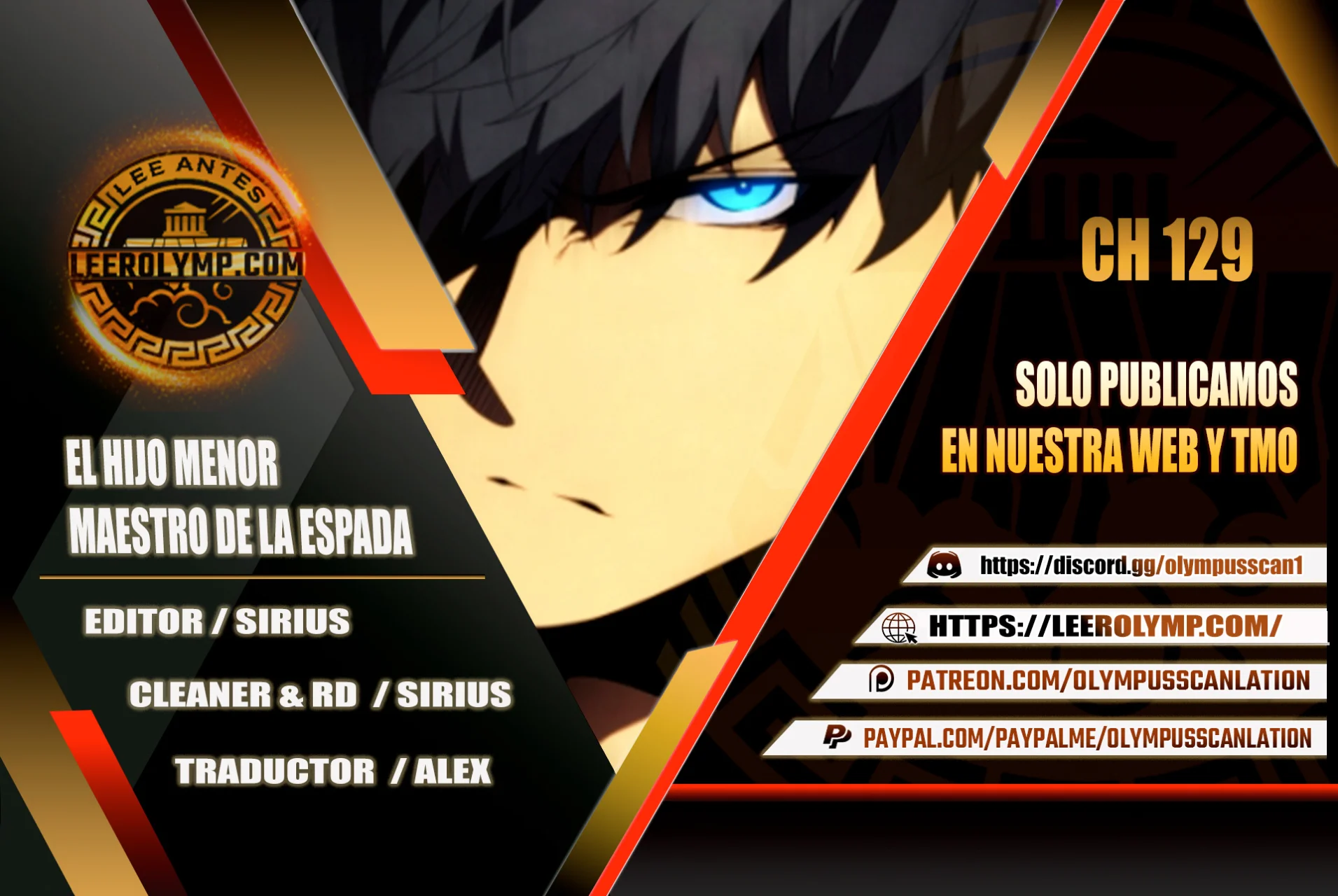 El hijo menor del maestro de la espada Capítulo 129 - Página 1