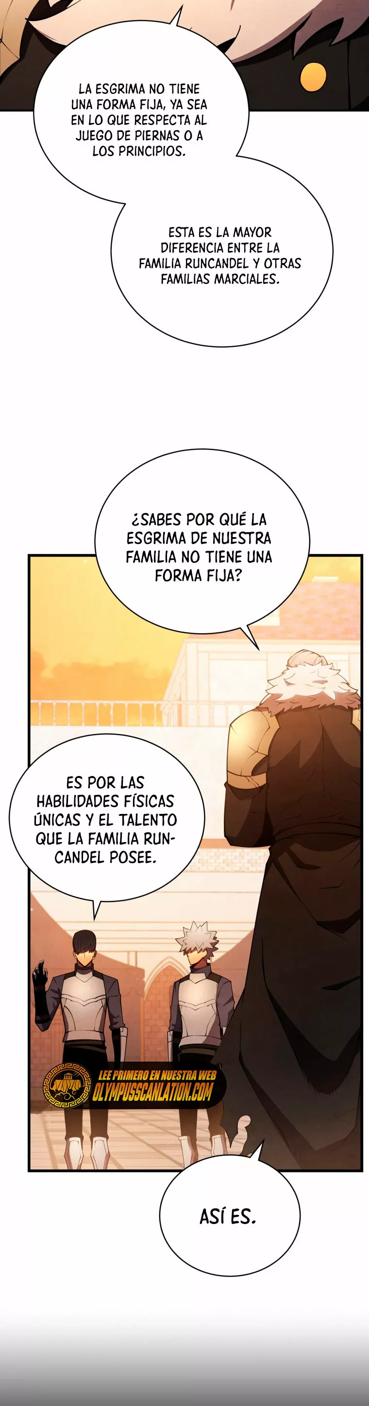 El hijo menor del maestro de la espada Capítulo 21 - Página 38