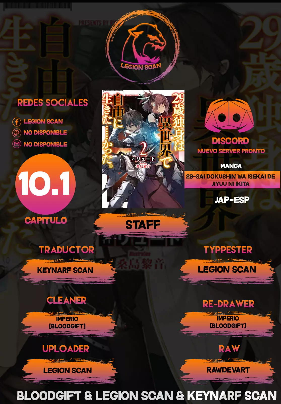 29-sai Dokushin wa Isekai de Jiyuu ni Ikita……katta. Capítulo 10.1 - Página 1