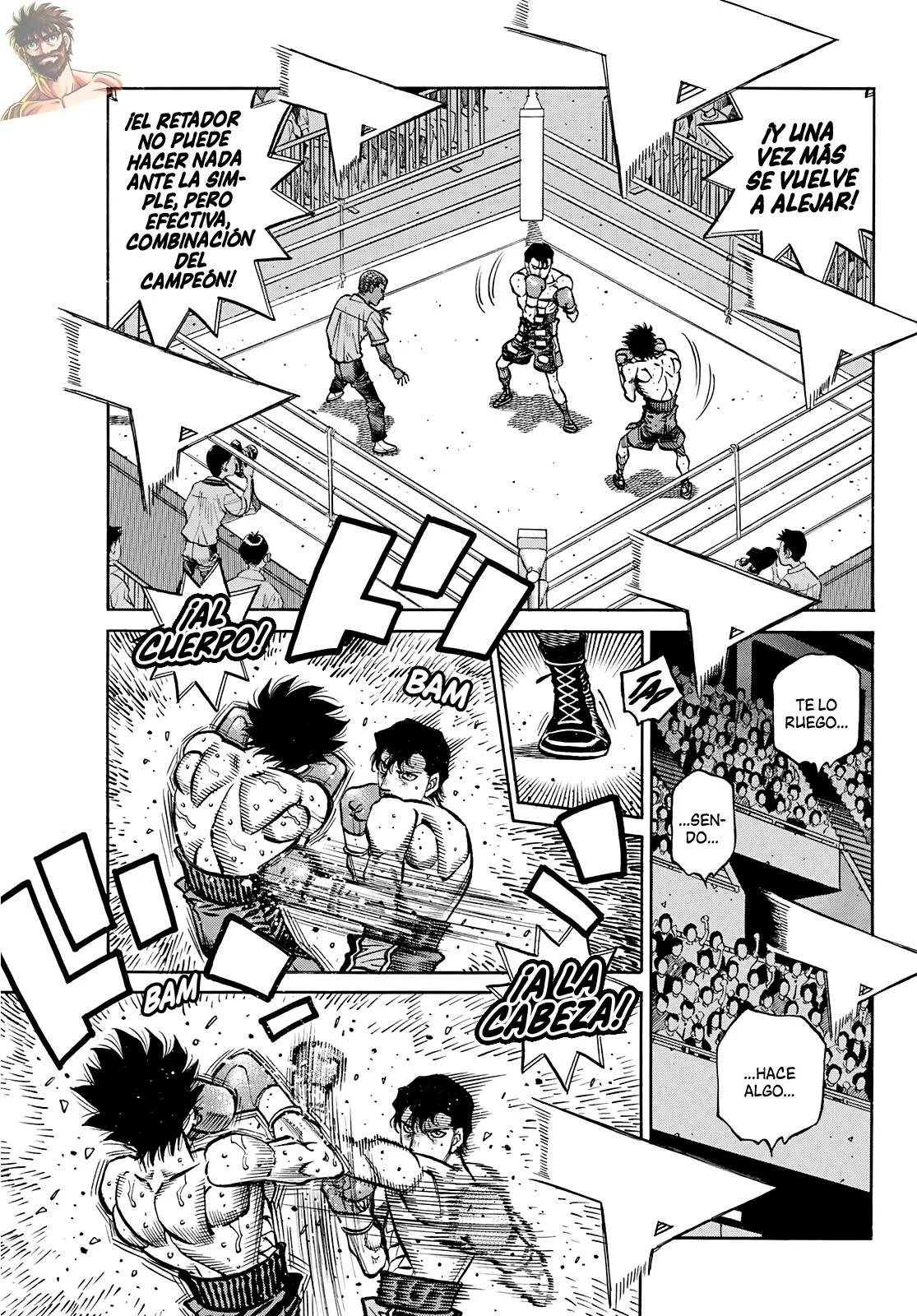 Hajime no Ippo Capítulo 1505 - Página 8