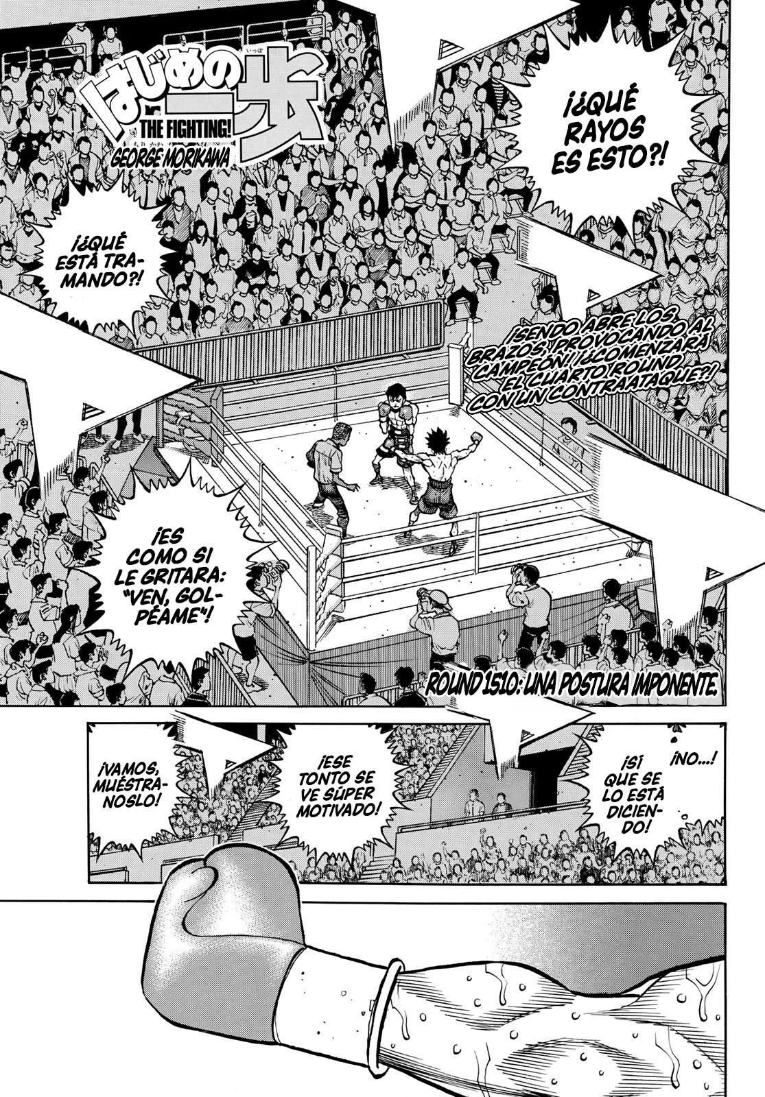 Hajime no Ippo Capítulo 1510 - Página 3