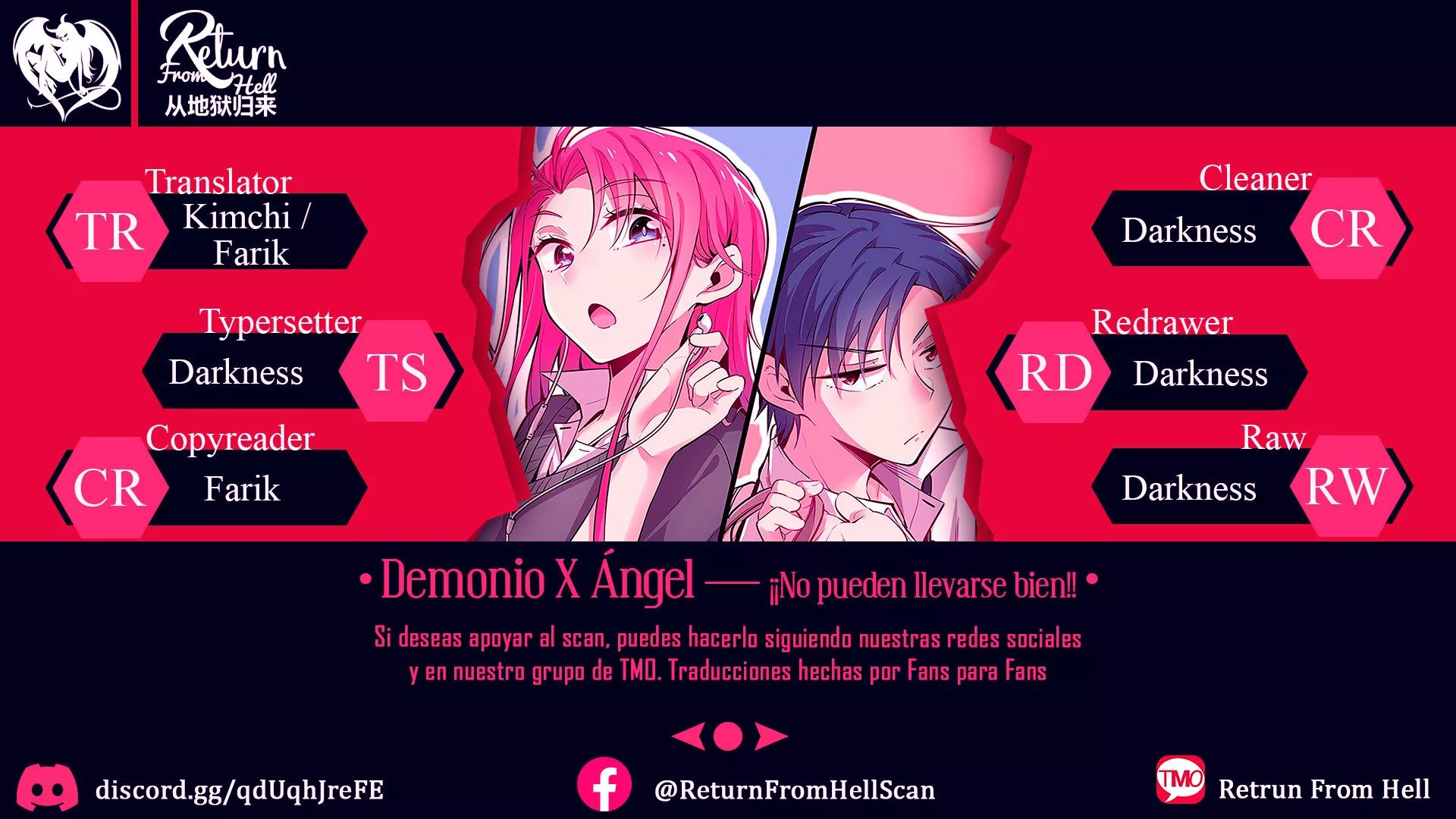 Demon X Angel No Pueden Llevarse Bien Capítulo 18 - Página 1