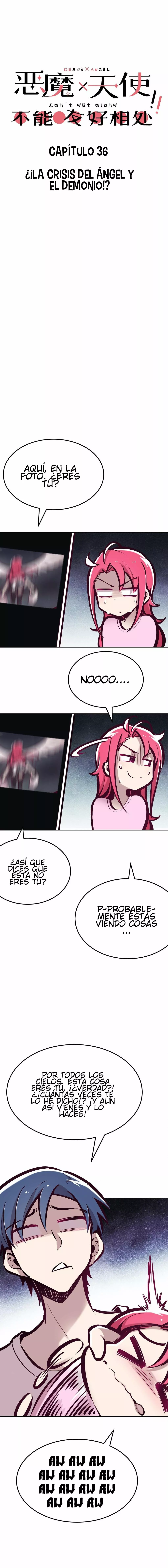 Demon X Angel No Pueden Llevarse Bien Capítulo 36 - Página 2