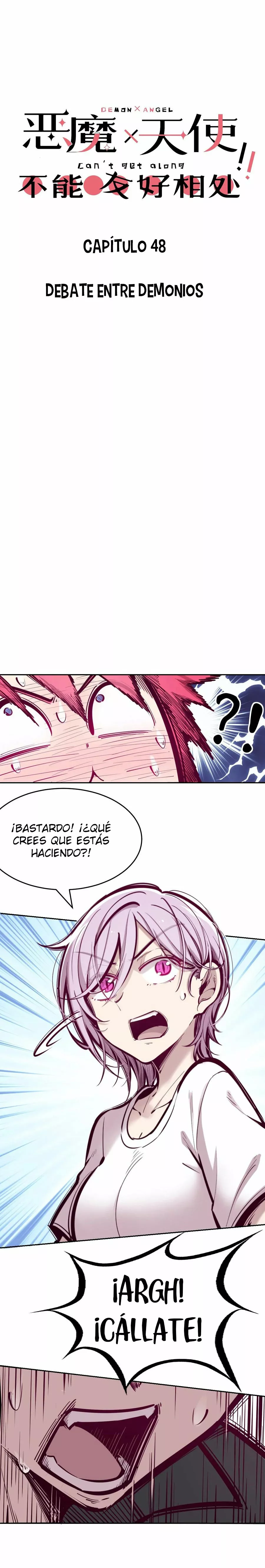 Demon X Angel No Pueden Llevarse Bien Capítulo 48 - Página 2