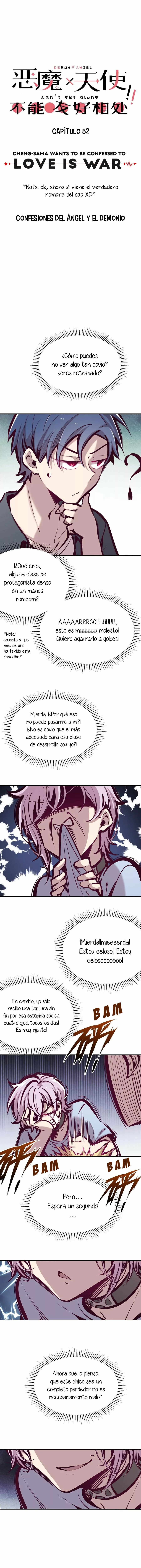 Demon X Angel No Pueden Llevarse Bien Capítulo 52 - Página 2