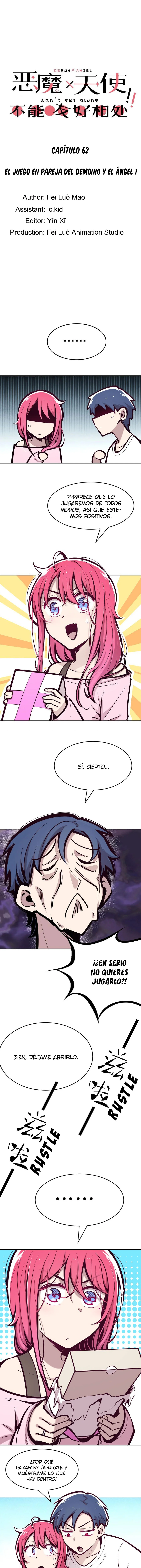 Demon X Angel No Pueden Llevarse Bien Capítulo 62 - Página 2