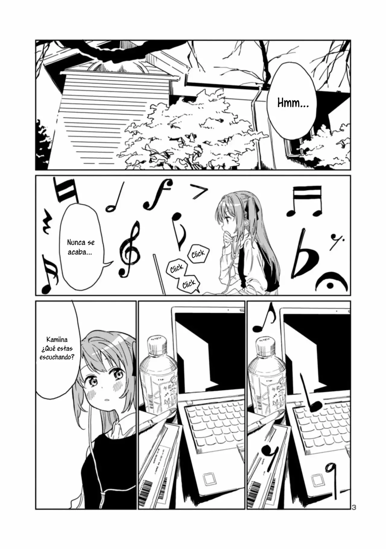 Kamiina Botan, Yoeru Sugata Wa Yuri No Hana Capítulo 3 - Página 4